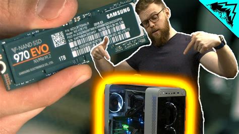 Level Up Your Rig - Samsung NVMe SSD 970 EVO Install (ft. TechSource) - YouTube