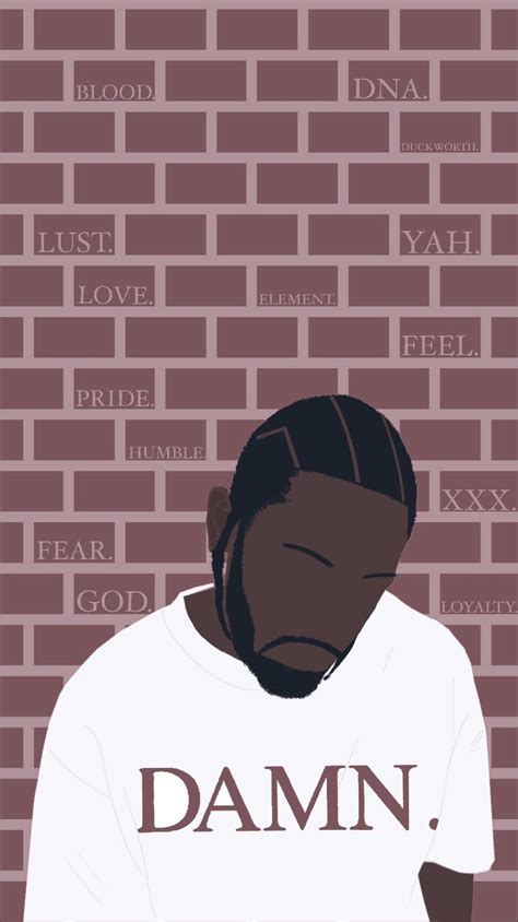 Kendrick Lamar DAMN. Wallpapers - Wallpaper Cave