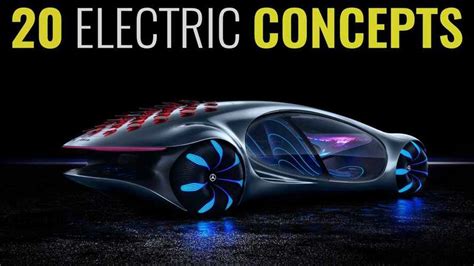 20 Electric Concept Cars We Wish We Could Drive Today