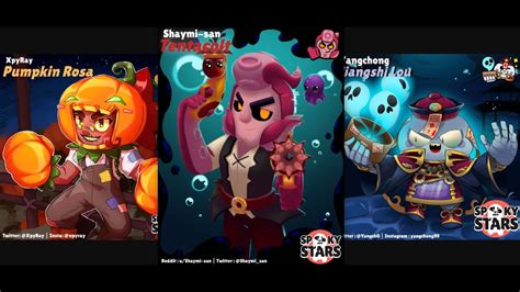 Brawl Stars - Halloween New Skin Ideas. 36 New Halloween Skin Ideas and ...