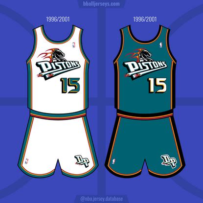 Detroit Pistons | Basketball Jersey DB