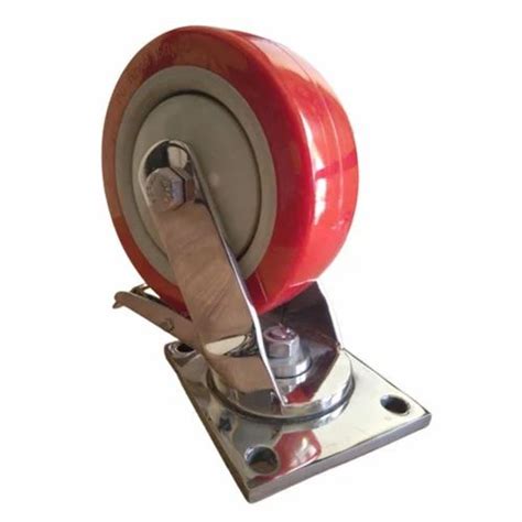 PU Swivel Caster Wheel at Rs 2104/piece | Pimpri Chinchwad | ID: 2850841395962