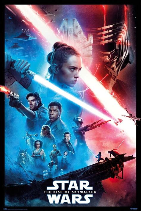 Star Wars: Episode IX - The Rise Of Skywalker - Movie Poster (Regular 27 X 40") | eBay