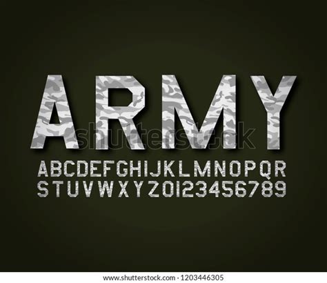 6,234 Camouflage Font Images, Stock Photos & Vectors | Shutterstock