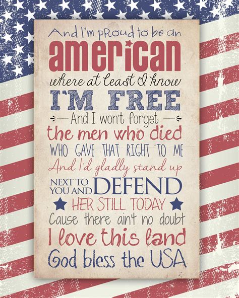 God Bless the USA Free Printable - How to Nest for Less™