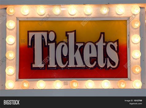 Ticket Sign Image & Photo (Free Trial) | Bigstock