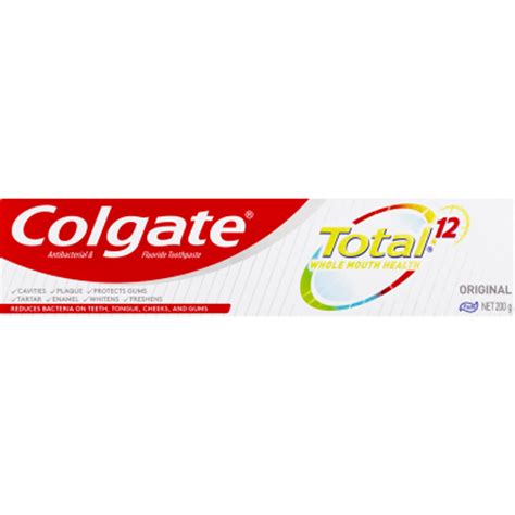 Colgate Total Original Antibacterial & Fluoride Toothpaste 200g - SPOIL ...