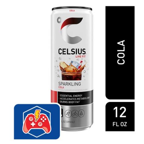 CELSIUS® Sparkling Cola Energy Drink Can, 12 fl oz - Smith’s Food and Drug