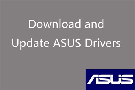 How to Download and Update ASUS Drivers Windows 10/11