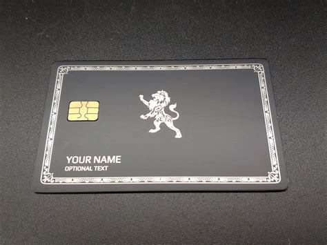 Custom Metal Credit Card | Etsy