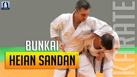 Bunkai Heian Sandan - KARATE - YouTube