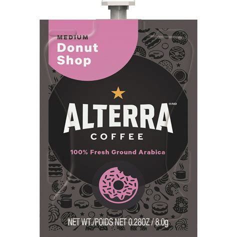 Alterra Donut Shop Blend Coffee, 100 / Carton (Quantity) - Walmart.com ...