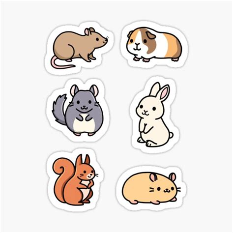 Tienda de littlemandyart | Redbubble in 2021 | Animal stickers, Cute stickers, Cute doodles