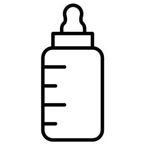 Baby Bottle Silhouette at GetDrawings | Free download