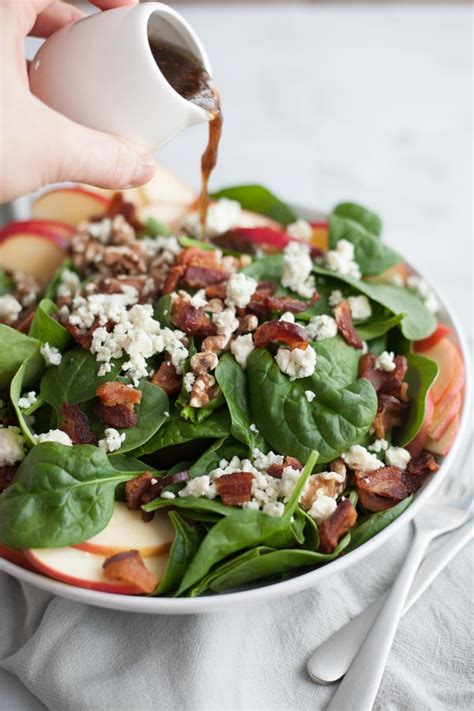 Apple, Bacon and Blue Cheese Salad | Bourbon and Honey