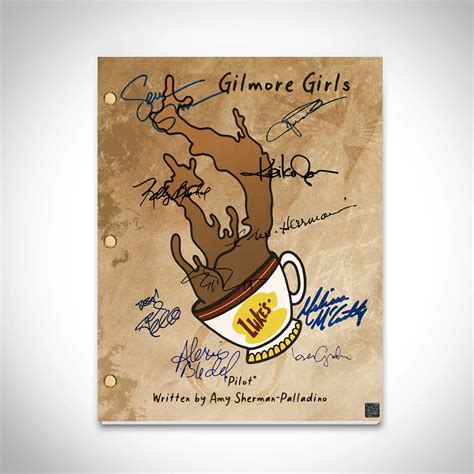 Gilmore Girls Script Limited Signature Edition | RARE-T