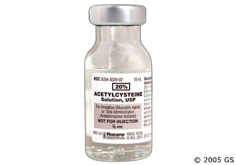 Acetylcysteine (nebulizer Solution): Uses, Side Effects,, 56% OFF