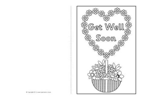 Free Printable Get Well Soon Cards To Color - PRINTABLE TEMPLATES