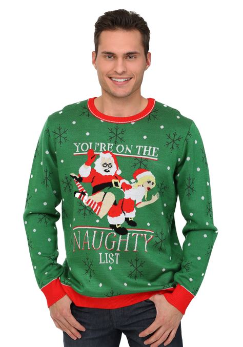 Naughty List Ugly Christmas Sweater