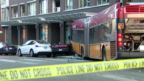 Man accused of causing fatal chain-reaction bus crash in Seattle had 50 past warrants issued for ...