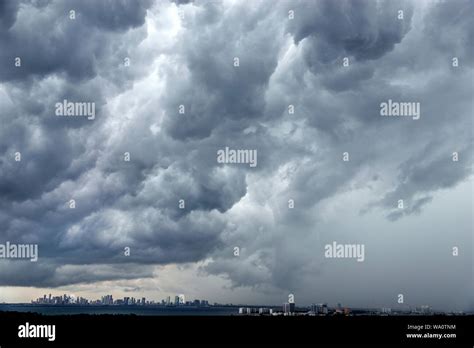 Miami Beach Florida,clouds weather sky,storm clouds gathering,rain ...