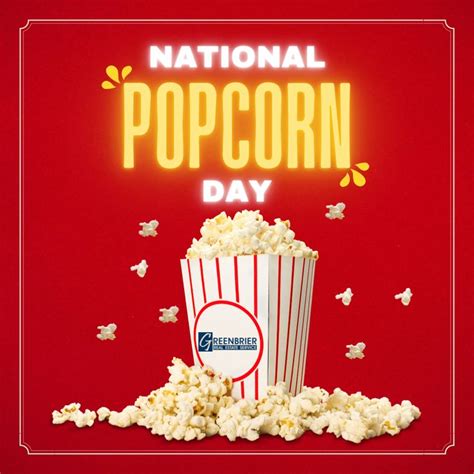 Celebrate National Popcorn Day with Fun Facts!