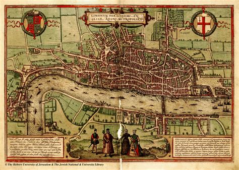 A map of medieval London in 1560 : r/london