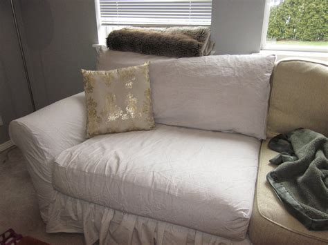 Queen B Creates: DIY Sectional Slipcover