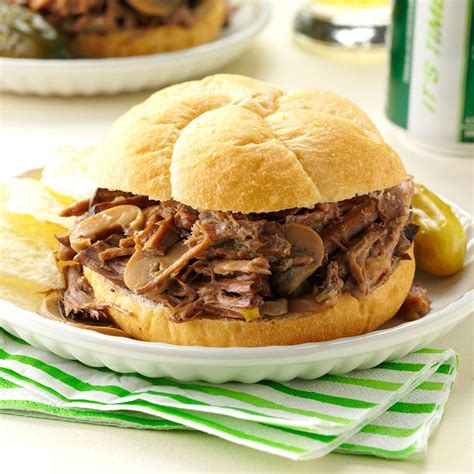 Crock Pot Sliced Roast Beef And Gravy Sandwiches - Beef Poster