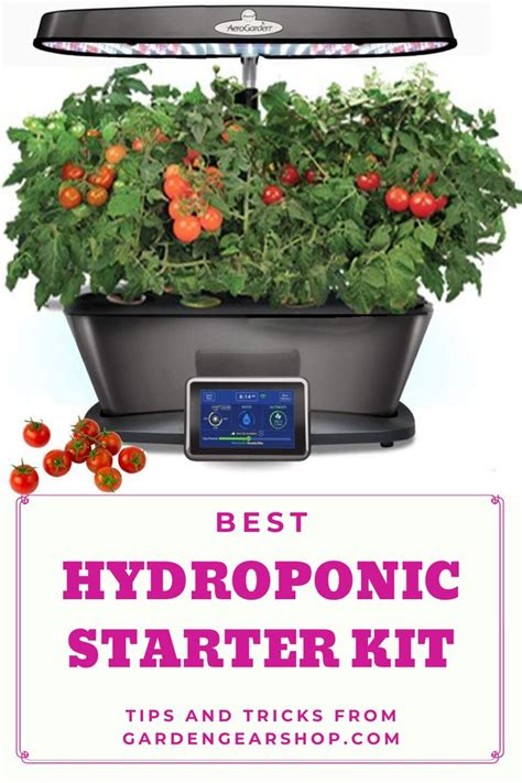 Hydroponic Gardening for Beginners | Hydroponic starter kit, Hydroponics, Starter kit