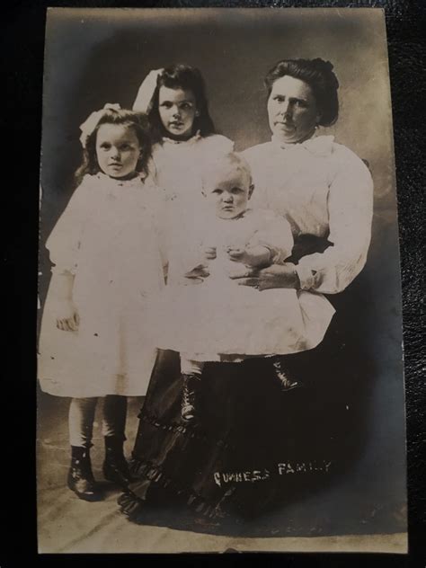 Belle Gunness Family Postcard | Antiques Board