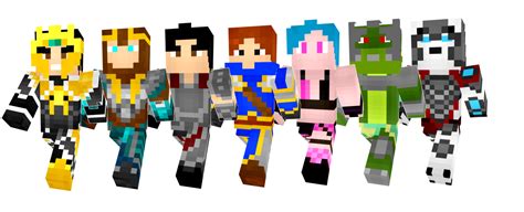 League of Legends Minecraft Skins!