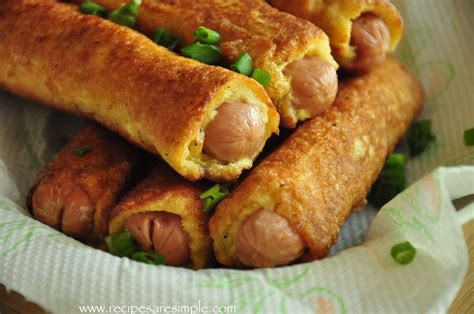 Easy Bread Sausage Rolls - Quick - Snack Attack - Recipe