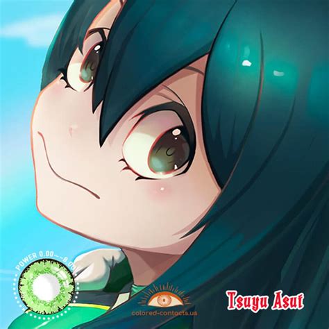 Tsuyu Asui Cosplay Contact Lenses - Colored Contact Lenses | Colored Contacts US - Colored ...