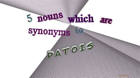 patois - 6 nouns meaning patois (sentence examples) - YouTube