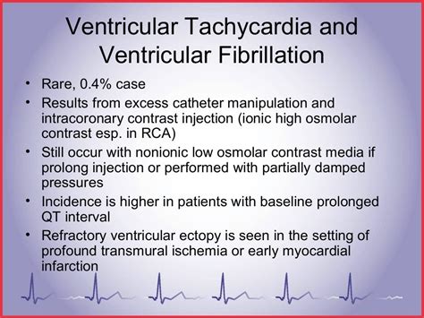 Cardiac cath complications