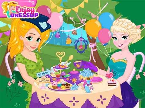 Disney Princesses Tea Party - Girls games - GamingCloud