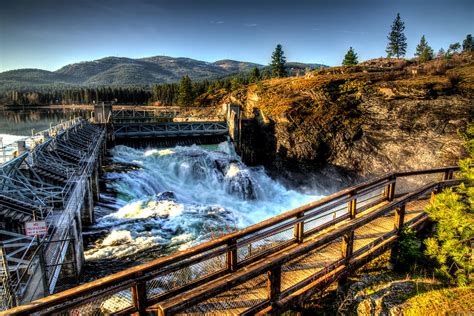 Post Falls Dam Photograph by Derek Haller | Fine Art America