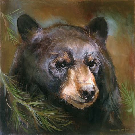 Sierra Web Design, Inc | Bear paintings, Animal paintings, Black bears art