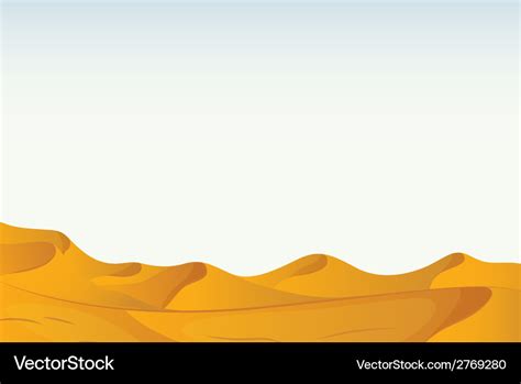 Desert Royalty Free Vector Image - VectorStock