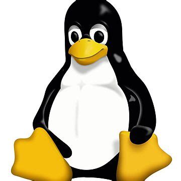 "Linux Tux penguin Logo " Sticker for Sale by FreakStuff | Redbubble