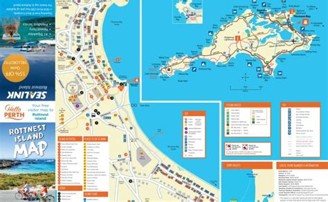 Rottnest Island Map - Hello Perth