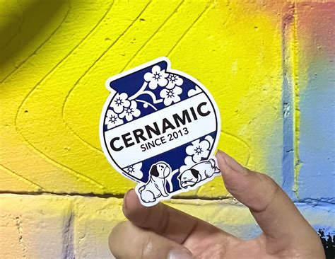 Cernamic Logo Stickers | Cernamic