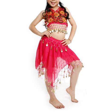 Opentip.com: BellyLady Kid Egyptian Belly Dance Costume, Skirt & Halter ...