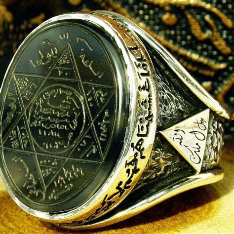 Seal of Solomon RingSolomon The Magnificent RingMevlevi | Etsy ...