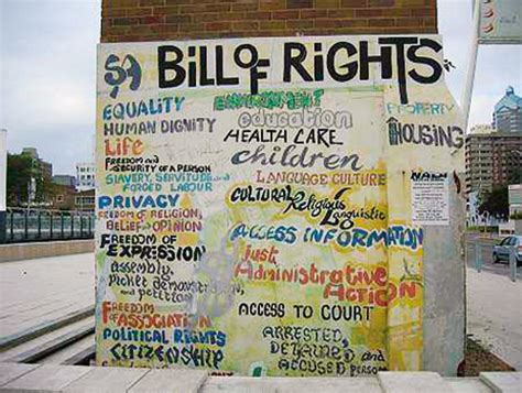 The Bill of Rights | South African History Online