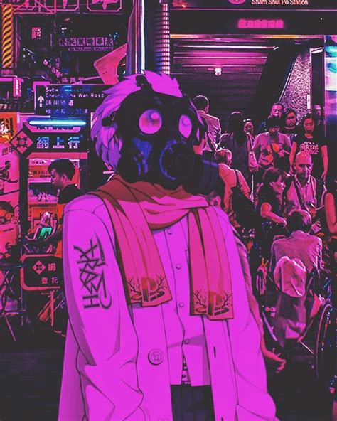 Street Style Retro Anime Aesthetic Wallpaper Desktop - Ana-Candelaioull