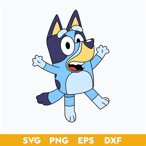 Missy Bluey Dog Svg, Bluey Svg, Cartoon Svg Png Dxf Eps Digital File. | US