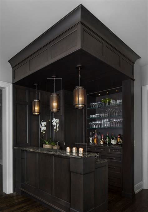 corner bar | Modern home bar, Diy home bar, Home bar rooms