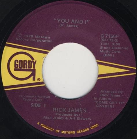 Rick James – You and I Lyrics | Genius Lyrics